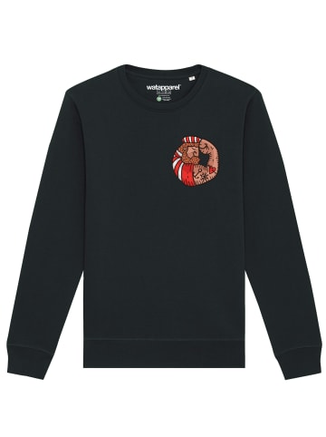 wat? Apparel Sweatshirt Seemann in Schwarz