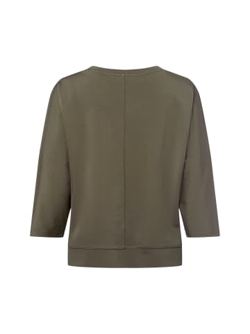 OPUS Langarmshirt Salane in oliv