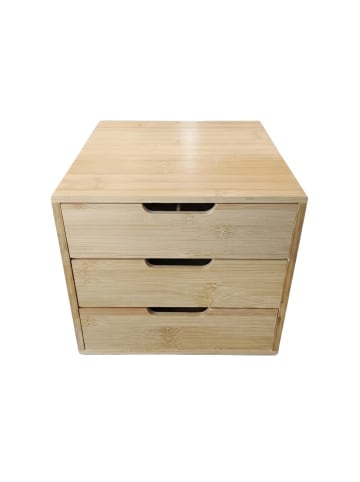 relaxdays Schreibtisch Organizer 3 Schubladen