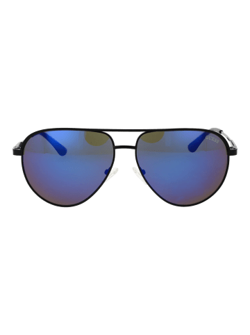 Guess Herren Sonnenbrillen Aviator Schwarz