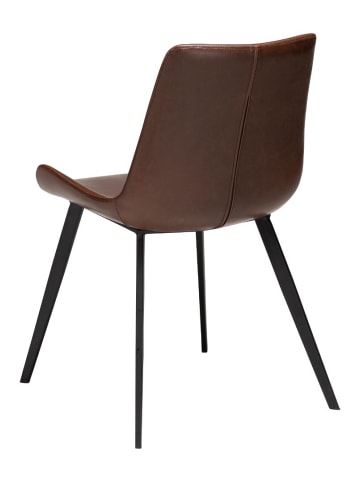 ebuy24 Esszimmerstuhl Hype Dunkelbraun 2er Set