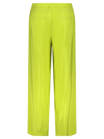 SAMOON Hose Freizeit lang in Lemon Green