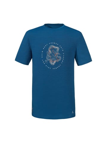 Schöffel T-Shirt Hochberg in blau