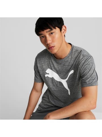 Puma Bodywear TRAIN FAV HEATHER CAT TEE in Schwarz01102