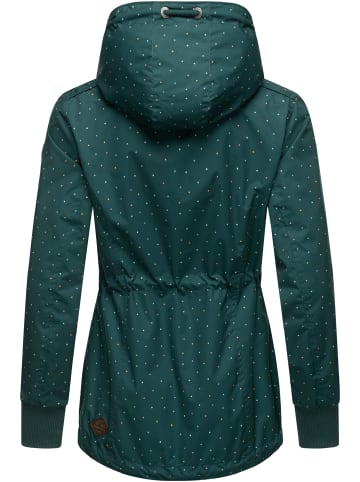 ragwear Übergangsjacke Danka Dots in Dark Green23