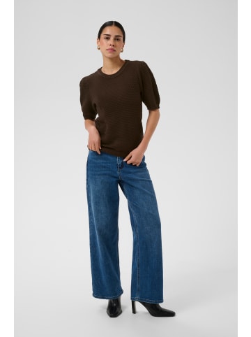 Kaffe Strickpullover KAvivian Regular fit in Coffee Bean