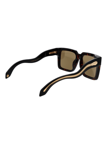 Roberto Cavalli Damen Sonnenbrillen Quadrat Havanna