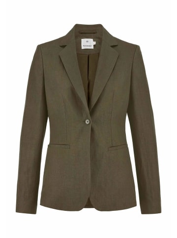 Hessnatur Hessnatur Blazer Regular aus reinem Leinen in goldoliv