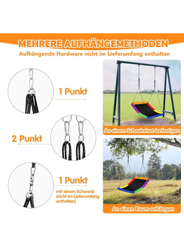 COSTWAY Nestschaukel in Bunt