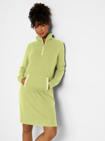 WITT WEIDEN Jerseykleid in pistazie-weiß