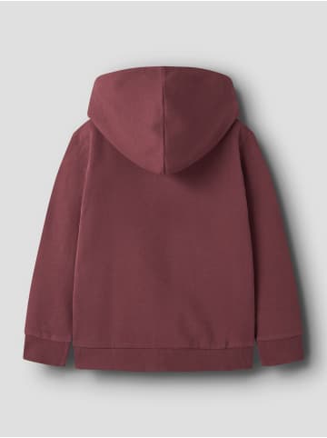 name it Hoodie in Oxblood Red