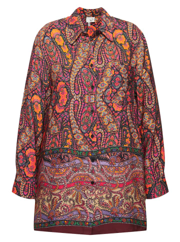 Ulla Popken Hemdbluse in weinrot