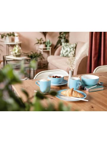 Seltmann Weiden 6er Set Müslischalen Liberty Pure Colors ø 15 cm in Lagoon Blue