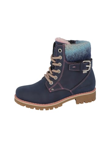 Tom Tailor Stiefel mit Warmfutter in Blau