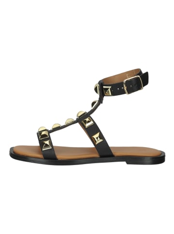 Venturini Milano Sandalen in Schwarz/Gold