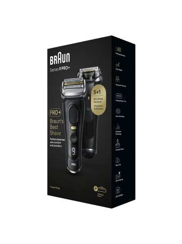 Braun Elektrischer Rasierer für Männer "Series 9 9510s" in Schwarz