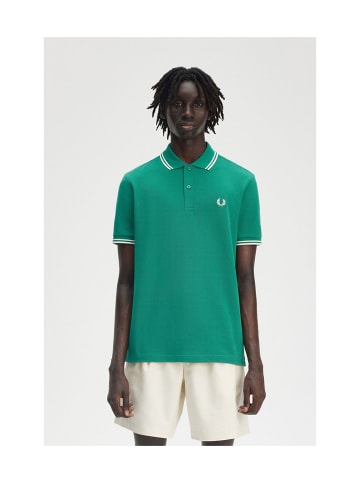 Fred Perry Poloshirts in Grün