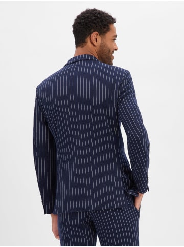 Finshley & Harding London Sakko Brixdon in marine weiß