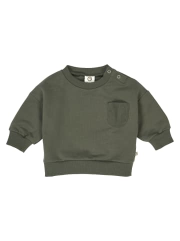 müsli Babysweatshirt in Deep green