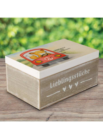 Mr. & Mrs. Panda Box Fahrlehrer Leidenschaft Design mit Spruch in Weiß