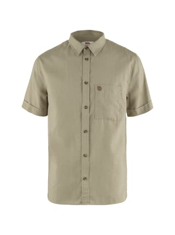 FJÄLLRÄVEN Övik Travel Shirt SS in Sand