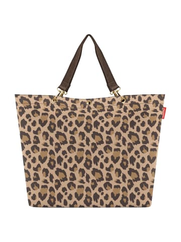 Reisenthel XL - Shopper 65 cm (teddy leo olive) in leo macchiato