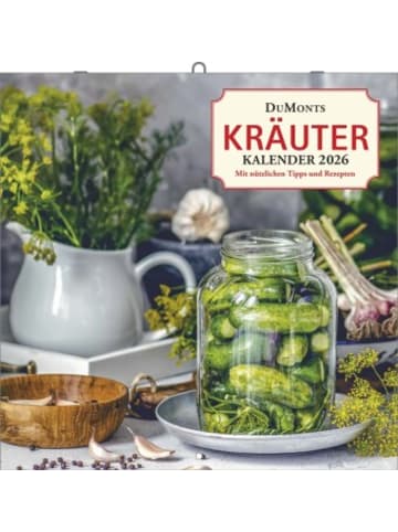 DuMont Kalenderverlag Kalender - DUMONT - DUMONTS Kräuter Kalender 2026 - Broschüren-Wandka