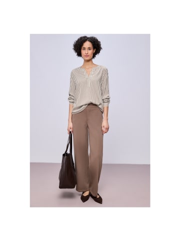 Street One Langarmbluse in light terra mocha