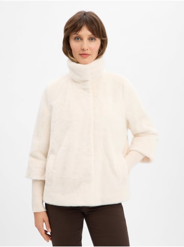 Zero  Jacke aus Kunstfell in ecru - 0001