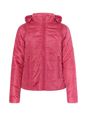 myMo Damen Leicht Wattierte Jacke in Pink