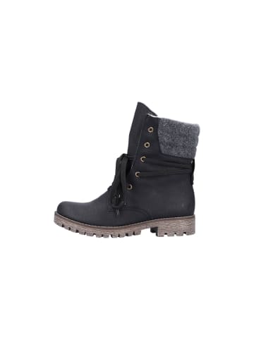 rieker Schnürstiefel in schwarz
