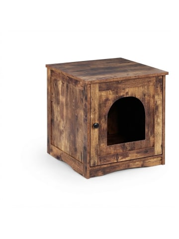 Katzenschrank in Braun - (B)48 x (H)50 x (T)50 cm