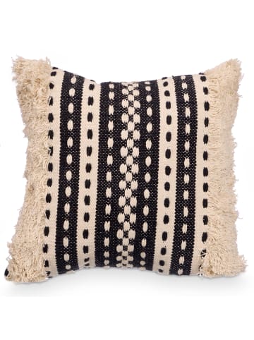 GIFTDECOR Boho-Kissen in beige