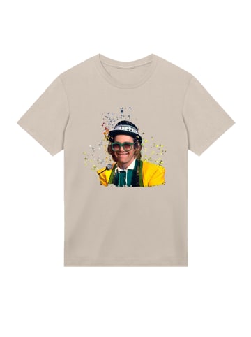 F4NT4STIC T-Shirt TV Times Elton John At The Piano 1977 in sand