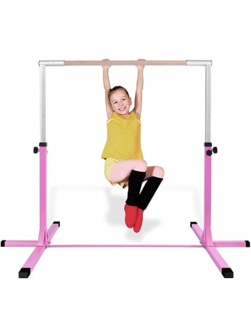 COSTWAY Gymnastik Turnreck in Rosa