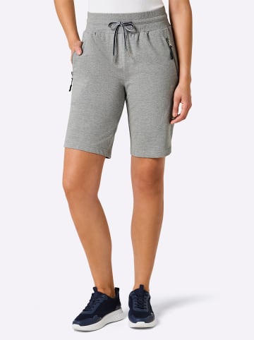 WITT WEIDEN Freizeithose in grau-meliert