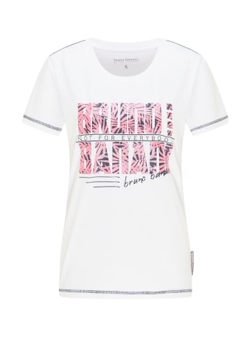 Bruno Banani T-Shirt FLORES in Weiß