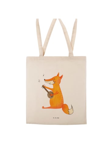 Mr. & Mrs. Panda Shopper Fuchs Gitarre ohne Spruch in Creme