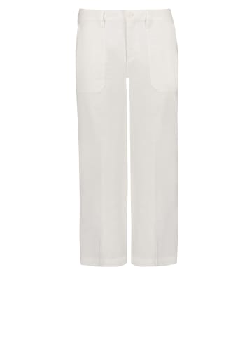 NYDJ Cargohose Wide Leg Cropped Cargo in Optic White