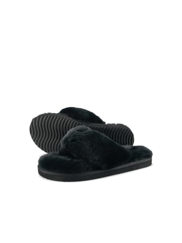 Flip Flop Hausschuh "original*fur 2"  in Schwarz