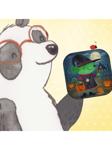 Mr. & Mrs. Panda Glasuntersetzer Maus Hexe Design ohne Spruch in Weiß