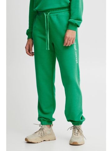 TheJoggConcept. Sweathose JCSAFINE JOGGING PANTS - 22800021  Lässige Sweatpant mit Logoprint in Grün