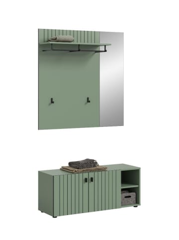 ebuy24 Staubgrün 106 x 37 cm