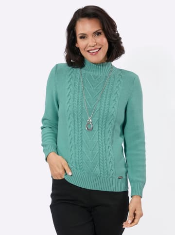 WITT WEIDEN Stehkragen-Pullover in salbei