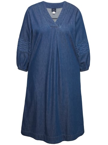 LAURASØN Kleid in blue denim