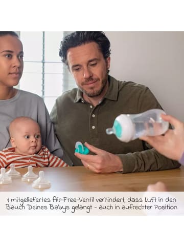 Philips Avent PP-Flasche Natural Response 260ml mit AirFree in weiss