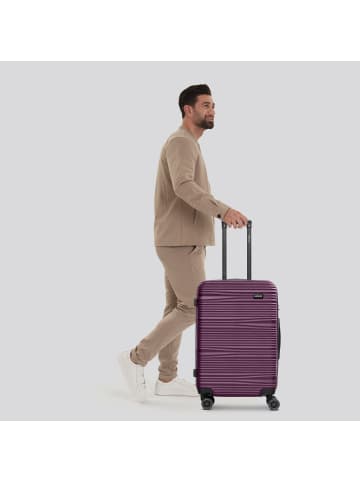 Redolz Essentials 16 MEDIUM 4 Rollen Trolley 67 cm burgundy