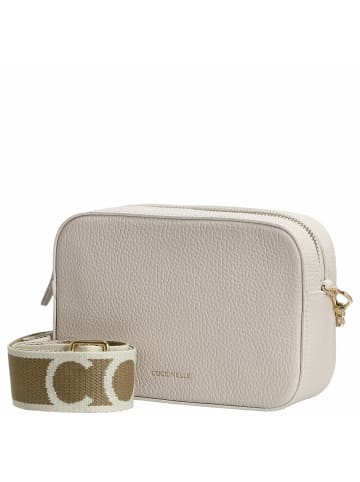 COCCINELLE Tebe - Umhängetasche 19 cm (sandshell) in weiß