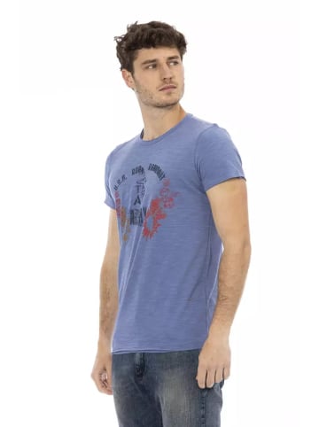 Trussardi Action Blau Baumwolle Herren T-Shirt