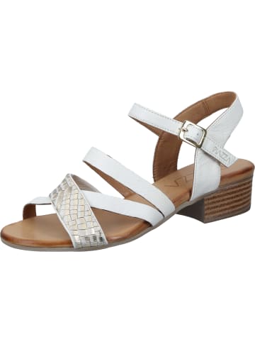 Piazza Klassische Sandaletten in weiß